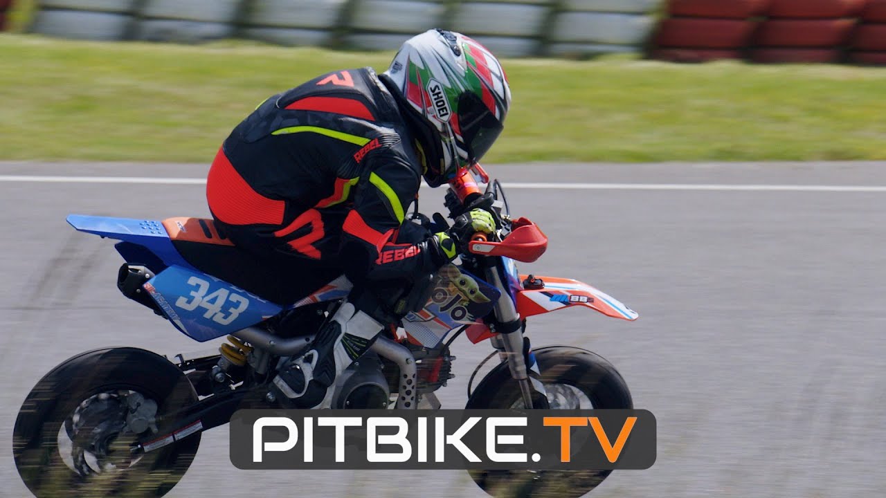 Klasa Stock 90 na treningu na Wallrav Race Center - pitbike.tv