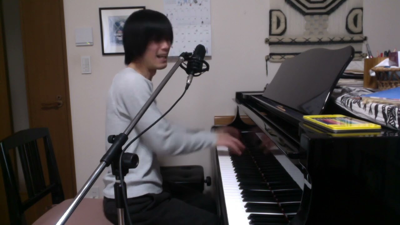 【直近リリースの自作曲をおさらいする】 E. D. A.（bandshijinの曲）』ピアノ弾き語り