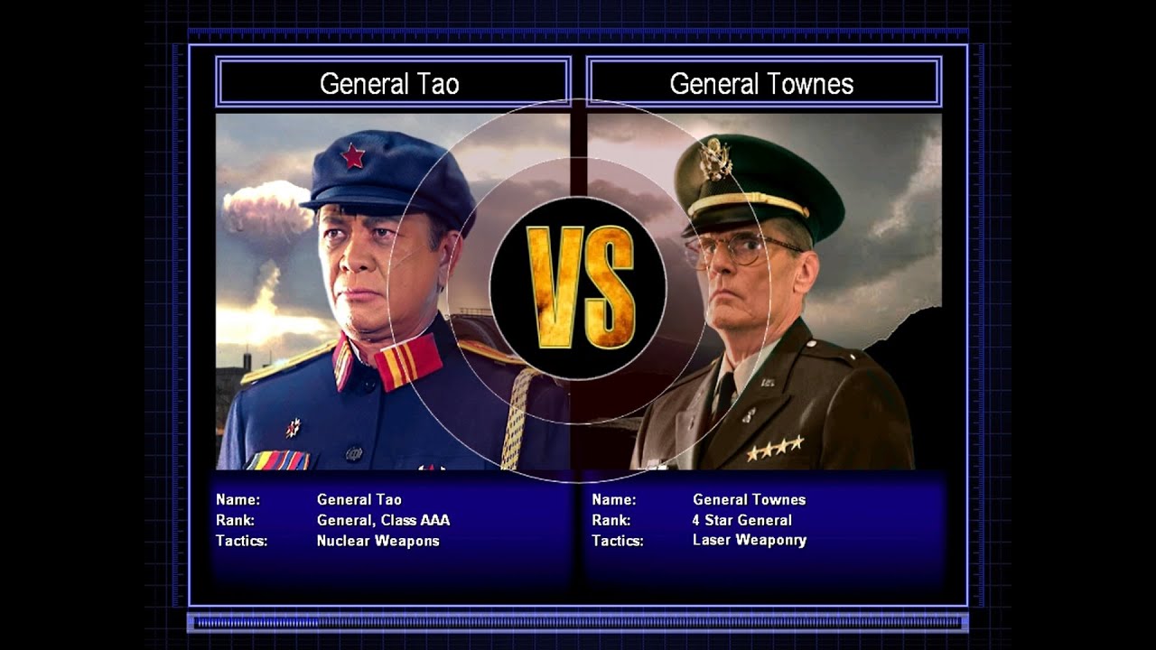 Nuke General VS Laser General [C&C Zero Hour Challenge] [Hard]