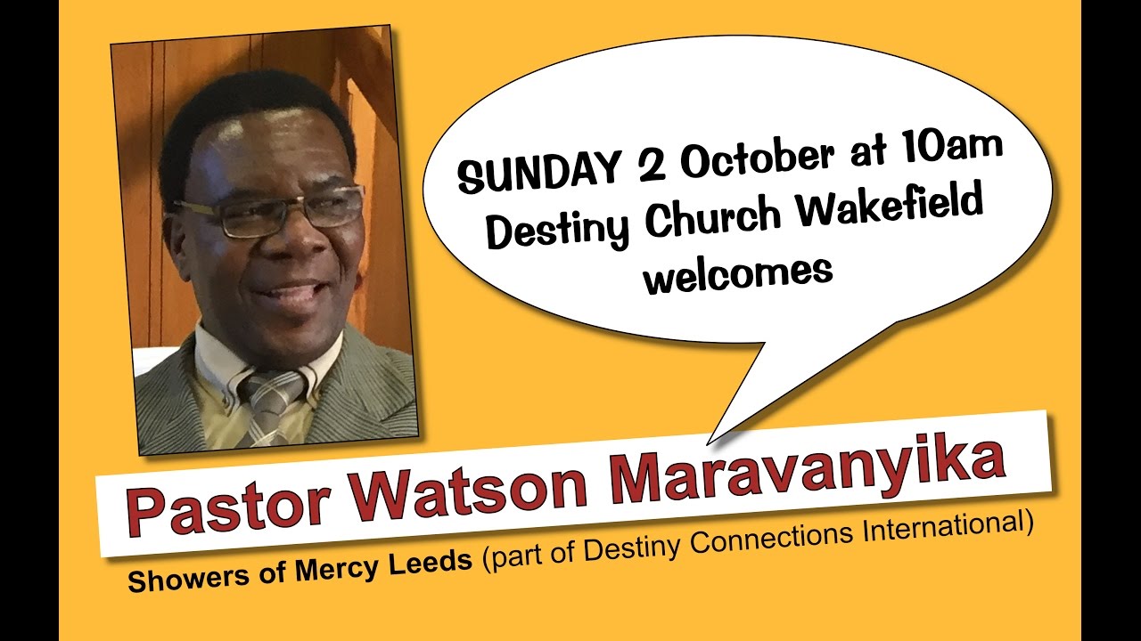 Be Confident - Watson Maravanyika - 02.10.16