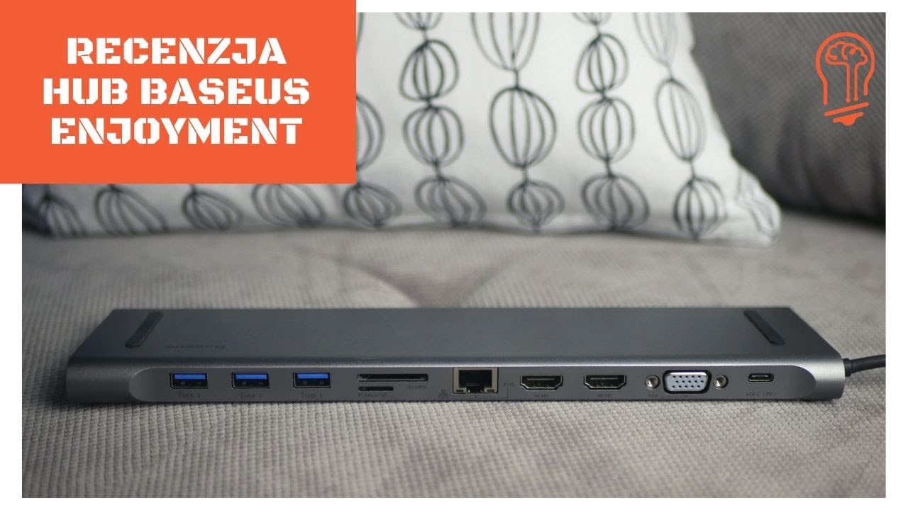Recenzja Baseus Enjoyment - hub z aż 11 złączami 😯💻