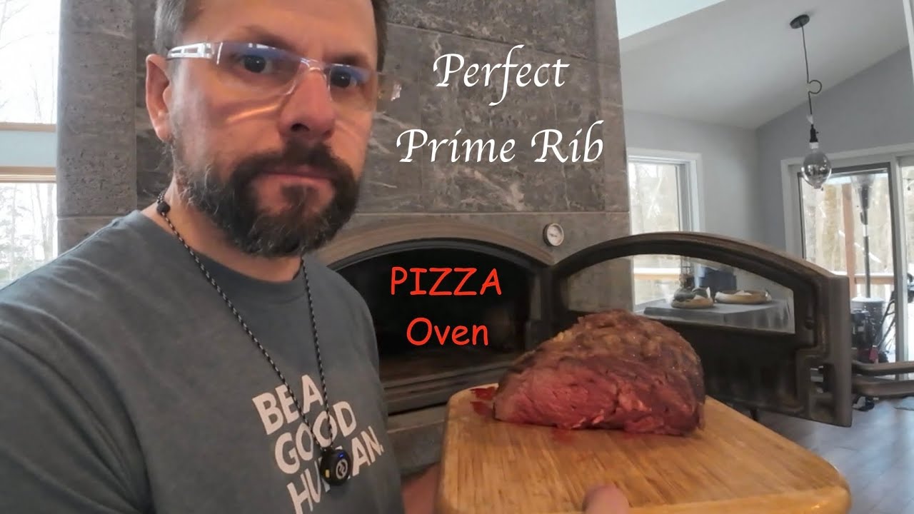 PERFECT PRIME RIB  in a Pizza Oven | Tulikivi Masonry Heater Bake Oven