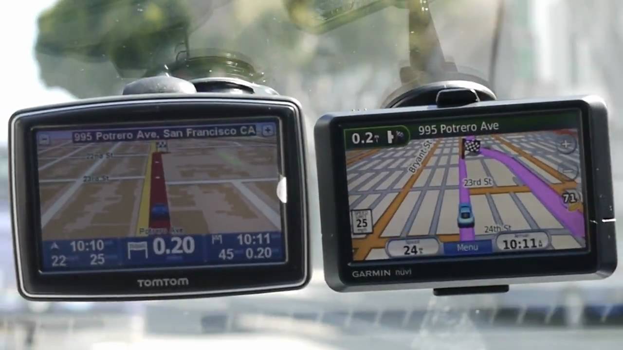 TomTom XL 350TM VS Garmin Nuvi 205