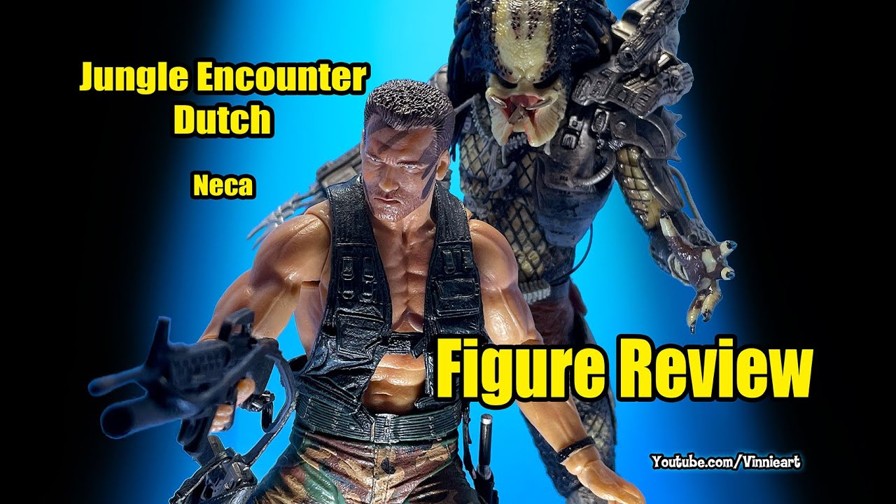 Neca 30TH Anniversary Jungle Encounter Dutch Unboxing and Review!