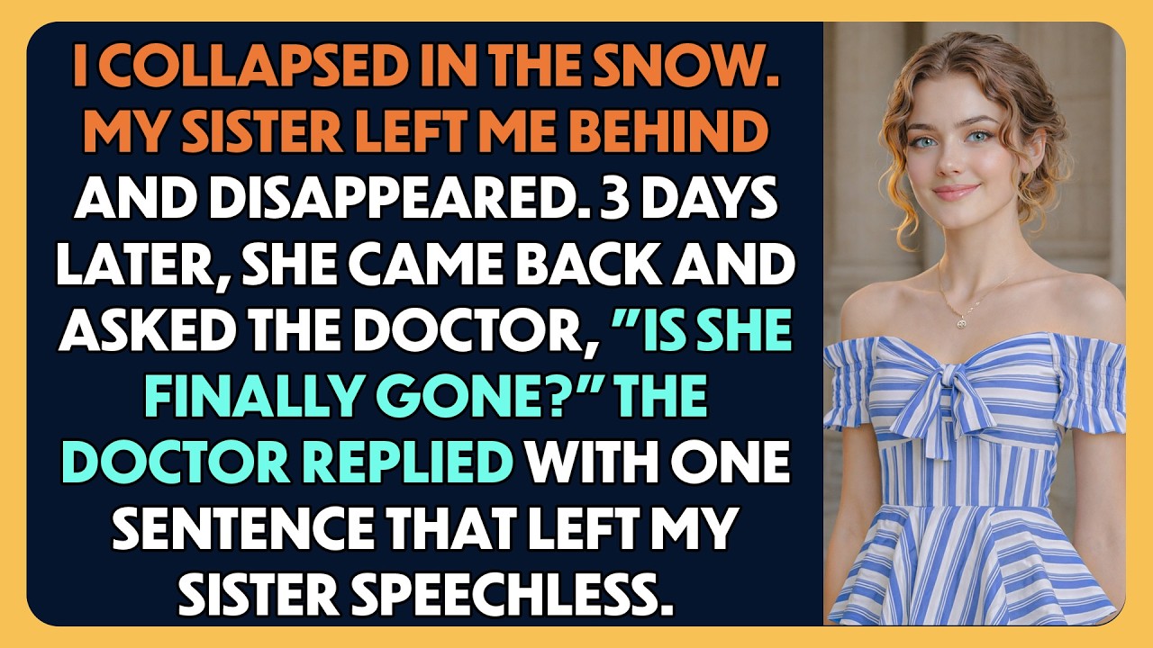 My Sis Left Me To Freeze In The Snow & Disappeared. 3 Days Later She Went To Claim My Money