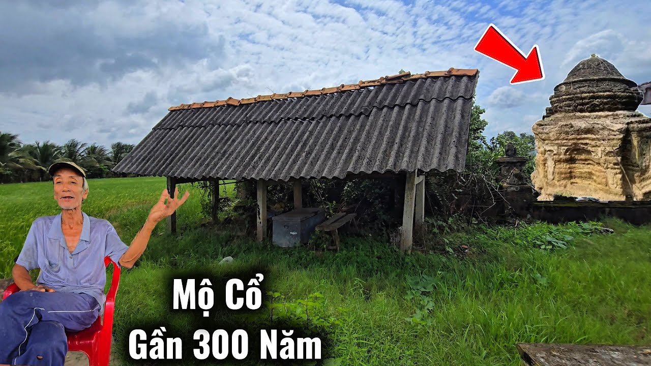 Rung sợ trước ngôi nhà vàng có ngôi mộ cổ gần 300 năm