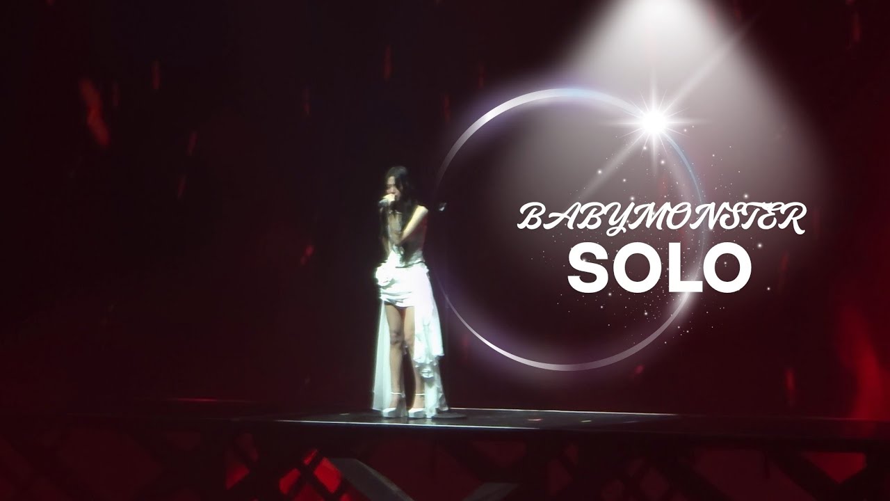 2025 BABYMONSTER 1ST WORLD TOUR in BKK DAY2 EP2 - SOLO STAGE