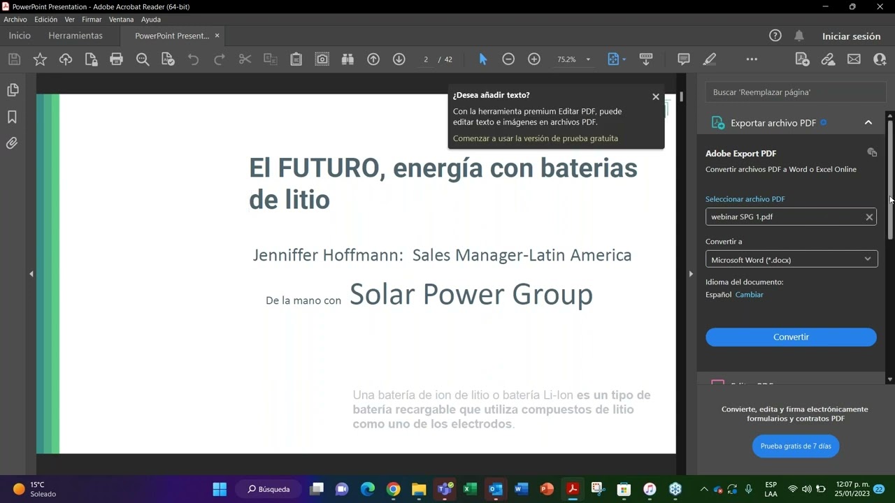 Almacenamiento en Baterias de Litio y su proyección para el 2023 | Fortress