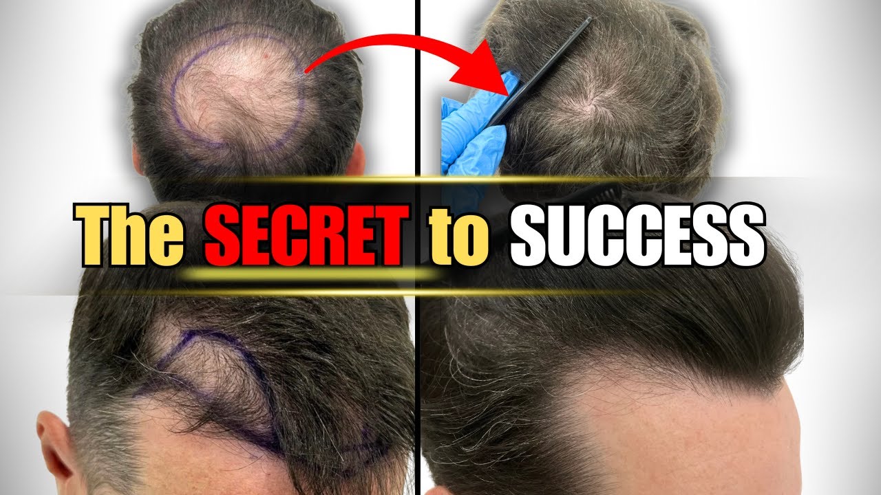 The BEST Hair Transplant Results (The SECRET )