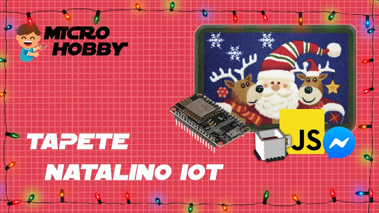 Tapete Natalino IoT - ESP8266 com Espruino