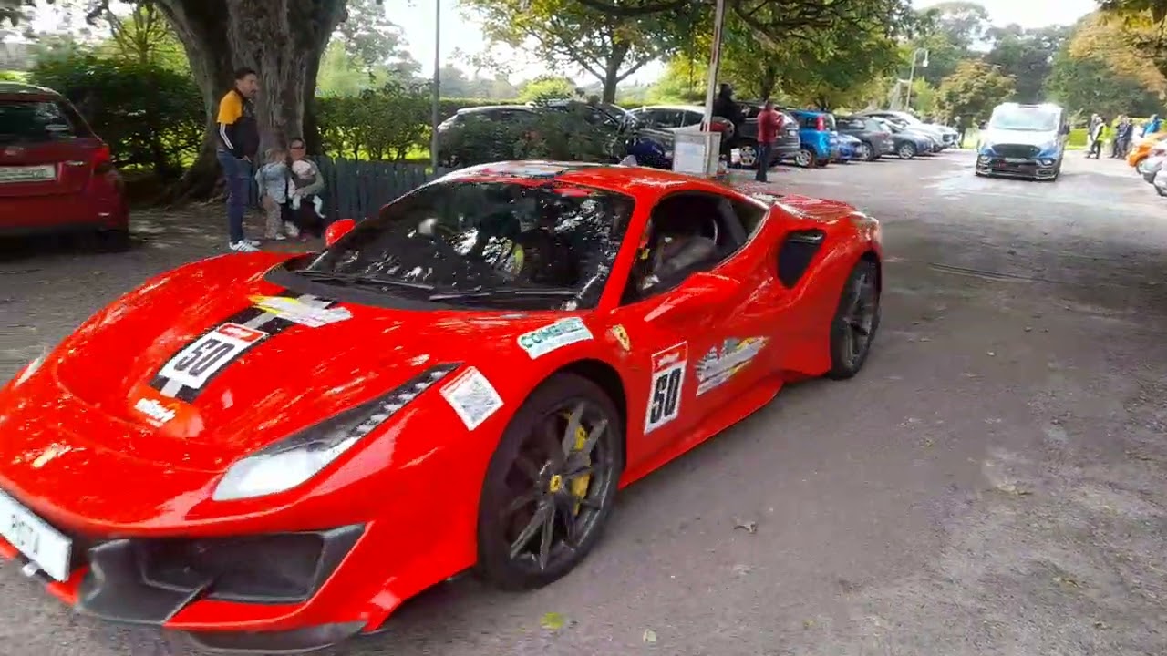 Cannonball Ireland Car Drive 2025 Ballymaloe Cork.