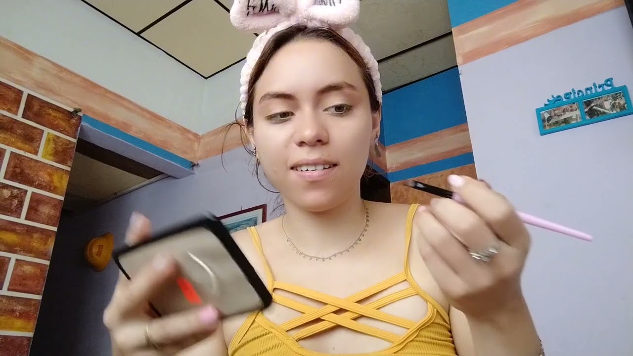 Me MAQUILLO SOLO CON UNA PALETA de sombras 😮saldrá este maquillaje 💅🌺