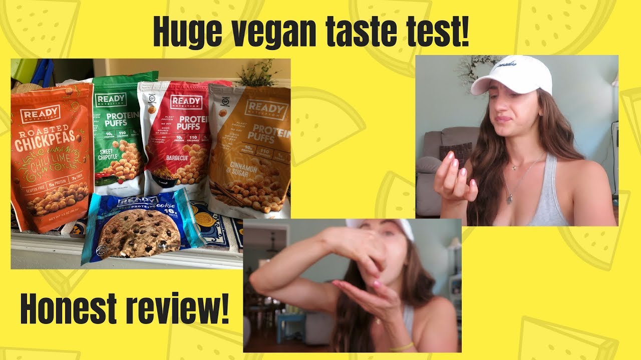 HUGE VEGAN TASTE TEST! MINI MUKBANG! HONEST REVIEW!!