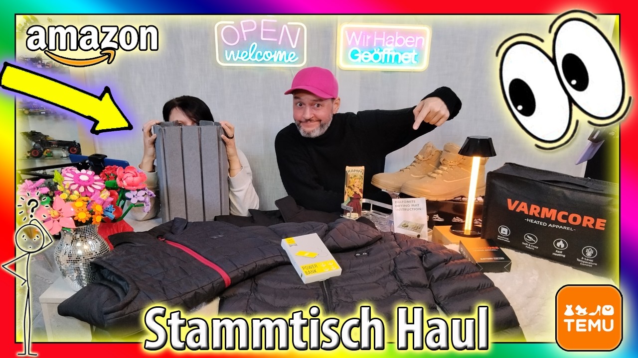 Nie wieder frieren! ❄️ Beheizbare Jacken im Test & Großer Gadget-Haul mit Robbie & Bella 🏠✨