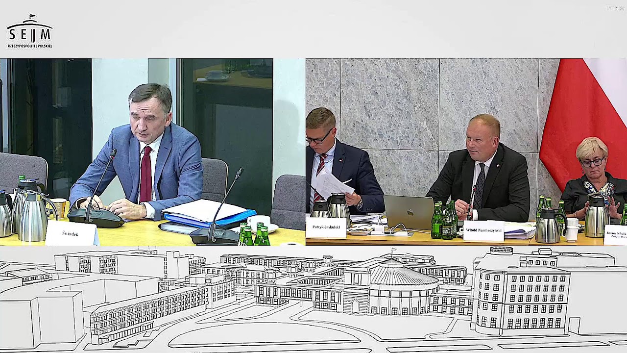 Zbigniew Ziobro przed nielegalną komisją Sroki