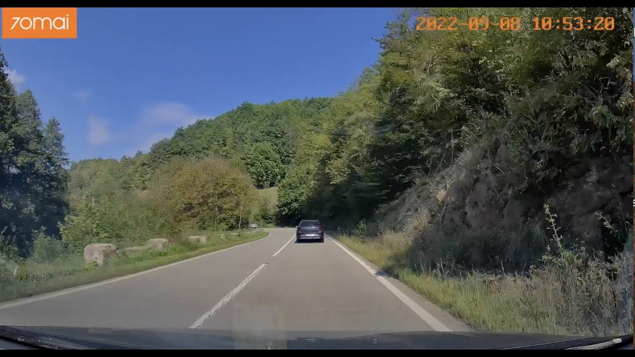 Traseu Tg Jiu  Baile Herculane - timelapse