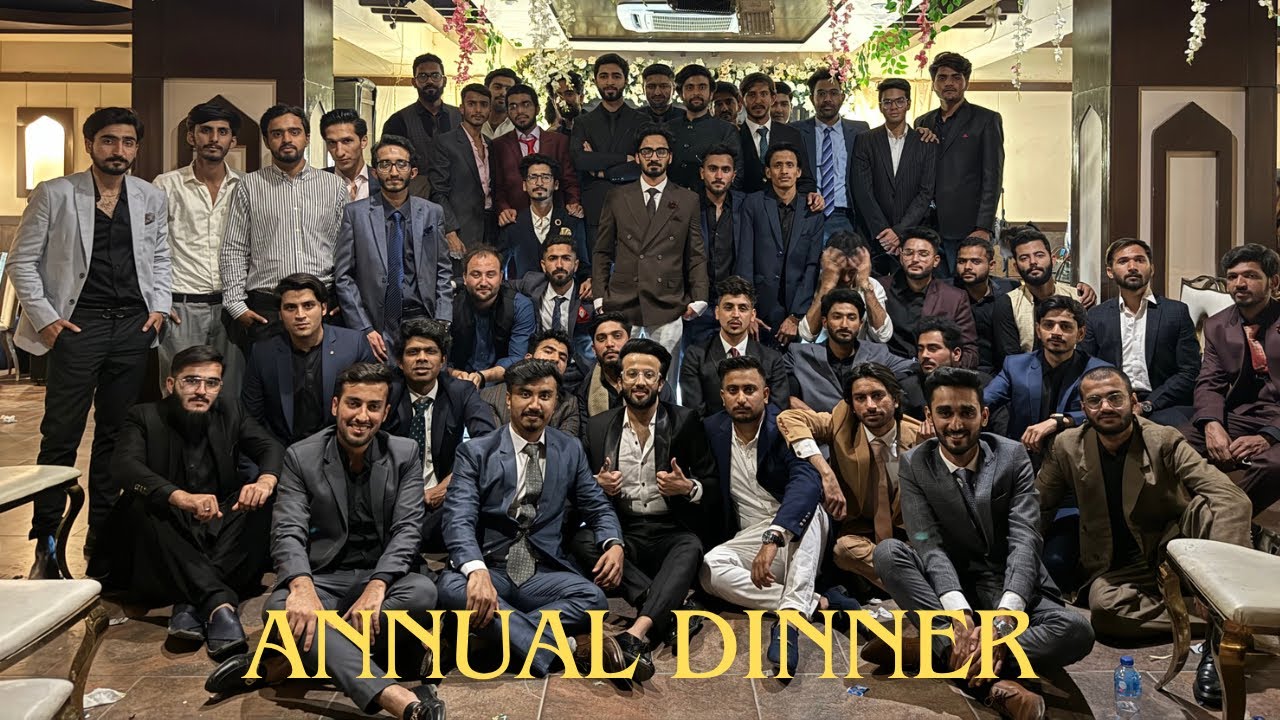 ANNUAL BATCH DINNER 24'❤️ FT: INDUS MEDICAL COLLEGE 🏥
