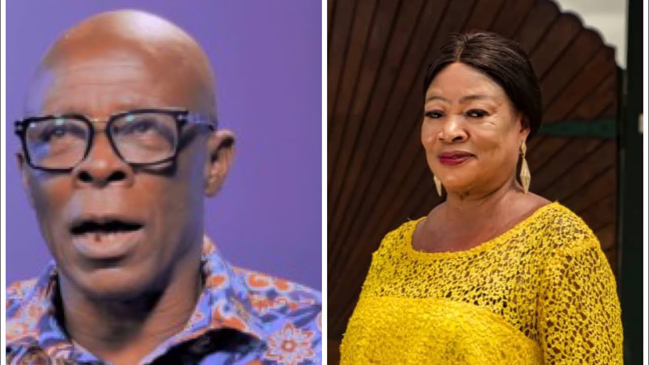 Prof. Kofi Abraham cried 😢😢why performs at maame tiwaa one week funeral observation
