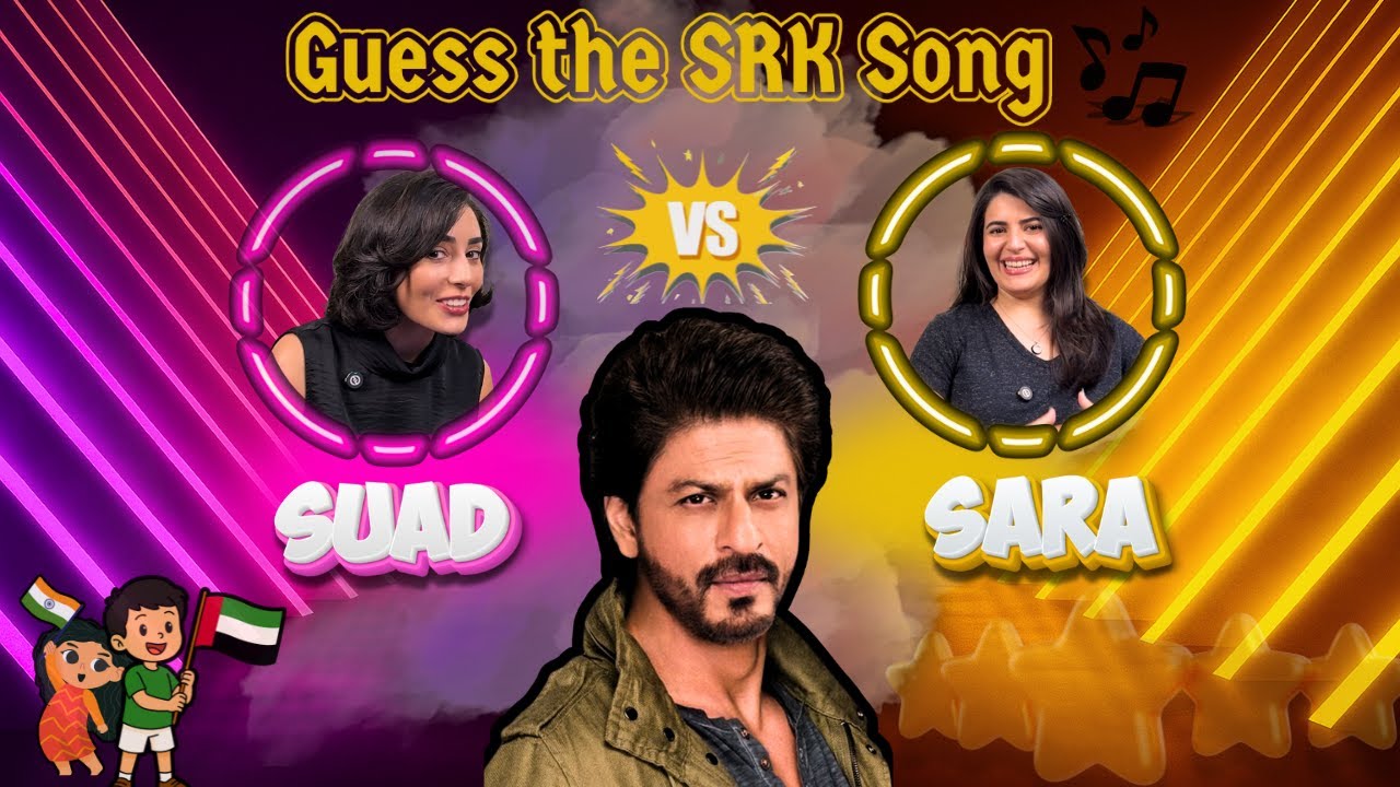 Who Knows Shah Rukh Khan Songs Better? 😍 | Bollywood Sisters Battle It Out  🇦🇪 🇮🇳