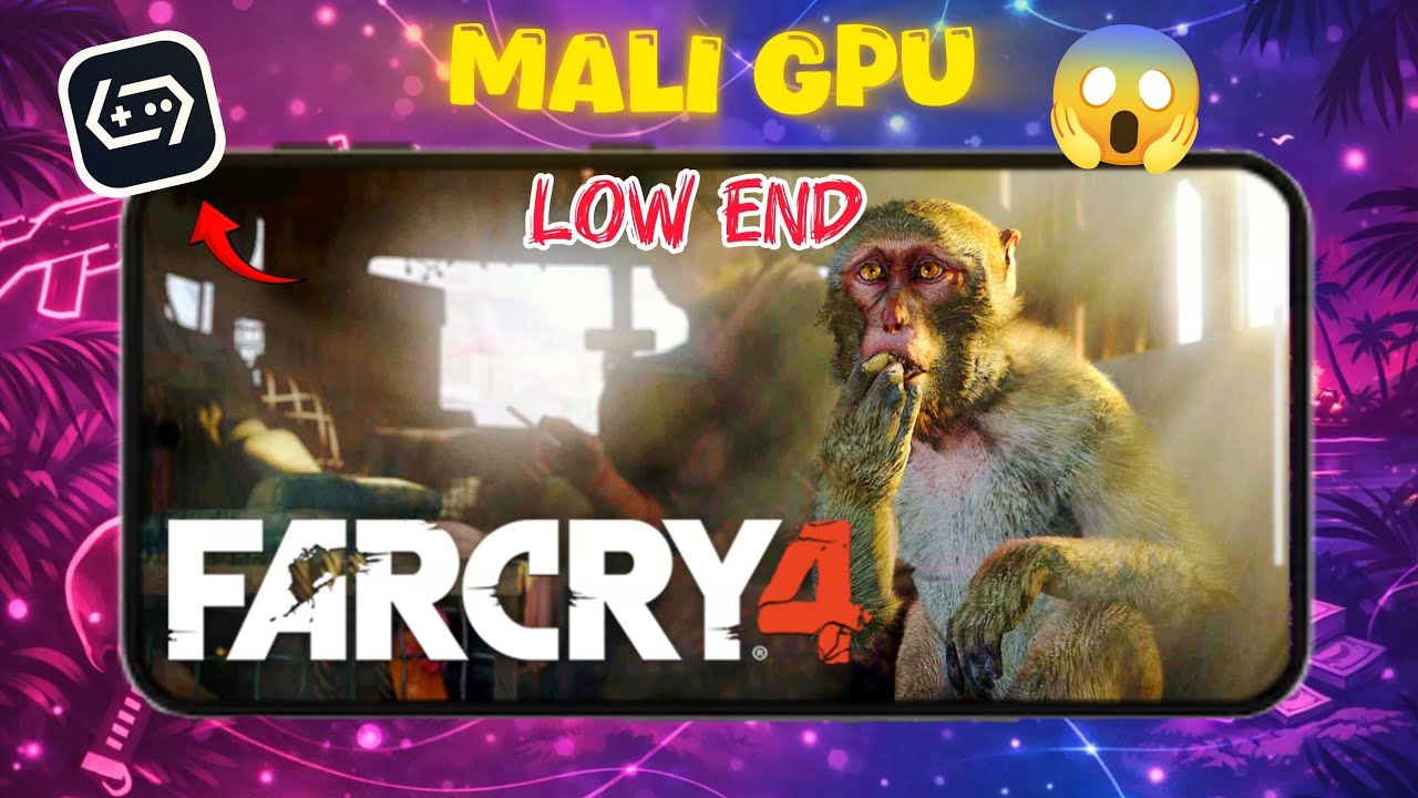Far Cry 4 on Android | Low-End Mali GPU Performance Test | Gamehub 5.3.5