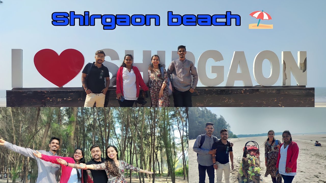 Shirgaon beach || palghar best beach in Maharashtra || Mini Goa Beach ⛱️ #sanju_biradi #beach #viral