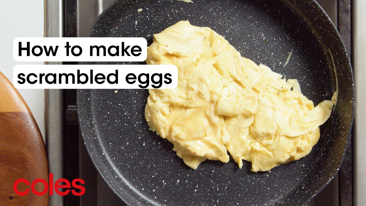 How to make scrambled eggs | Back to Basics | Coles