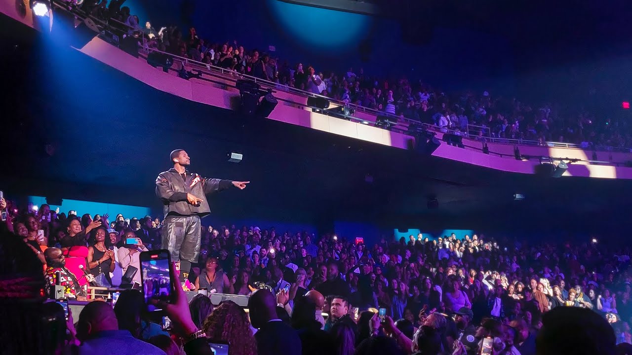 USHER - CONFESSIONS PT.II LIVE @ DOLBY LIVE in Las Vegas, Nevada Wednesday Night 3/8/23