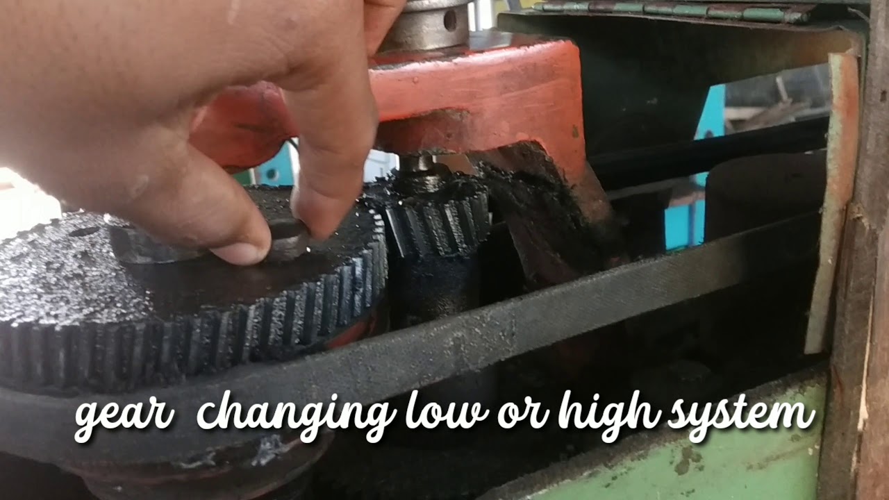 gear drilling machine in telugu