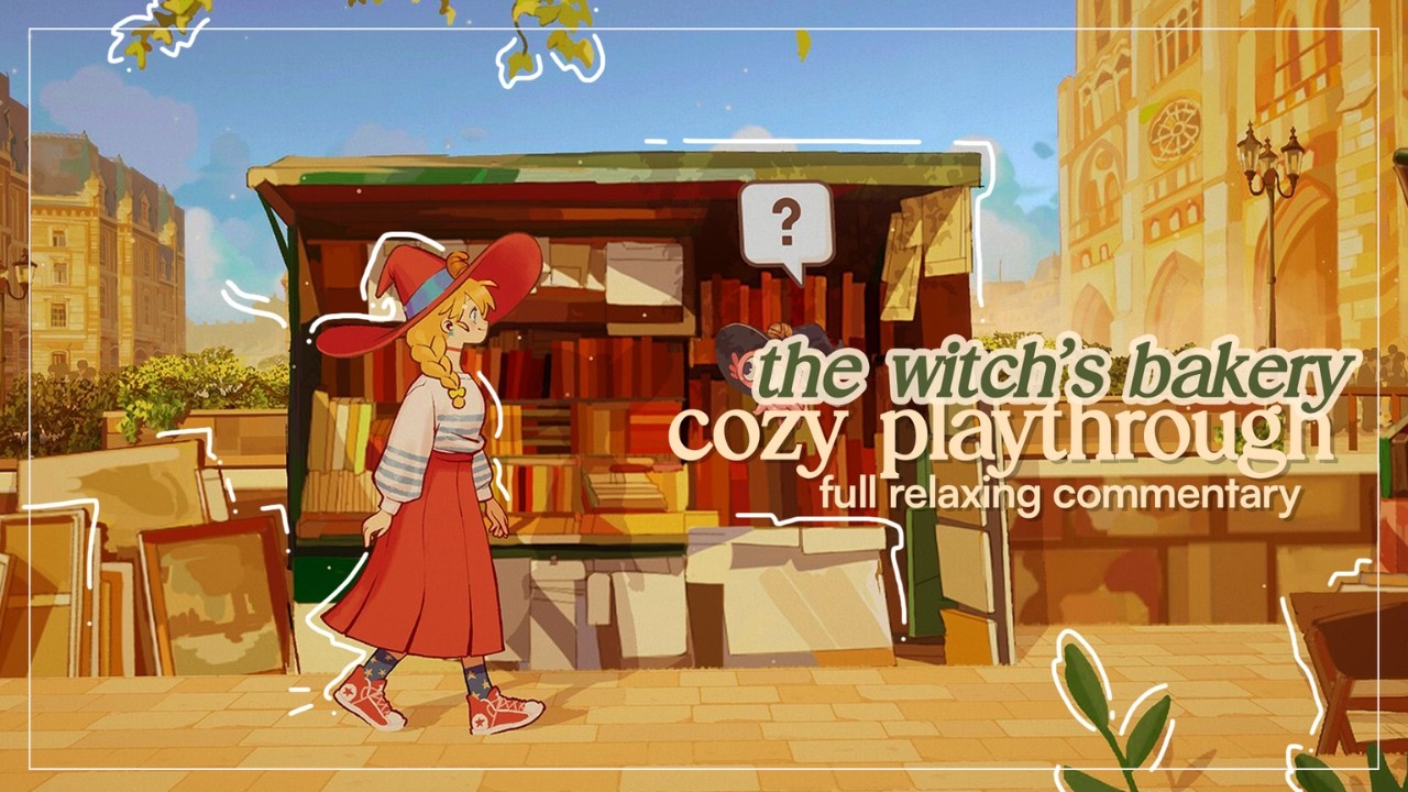 kiki's delivery service meets persona? ✨ | the witch's bakery cozy demo gameplay 🥐