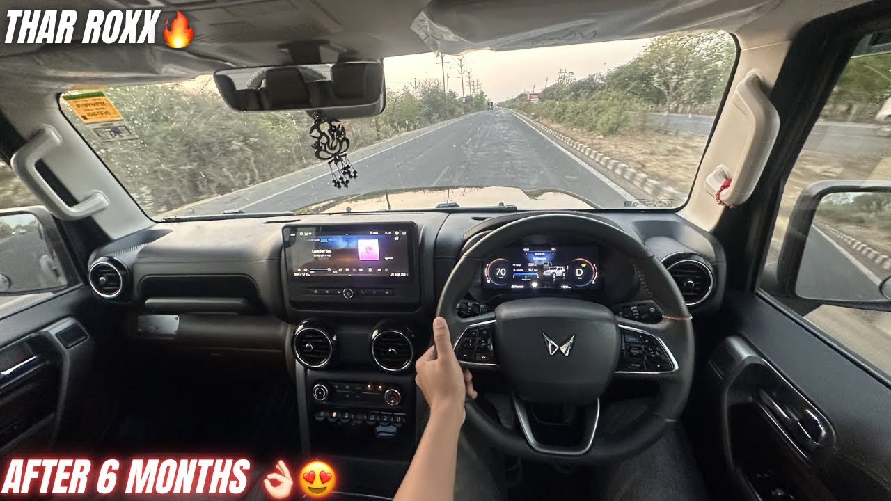 Mahindra Thar ROXX AX7L 4x4 Diesel AT 6 Months Ownership + Drive Review👌🏻🔥 | Anurag Imley
