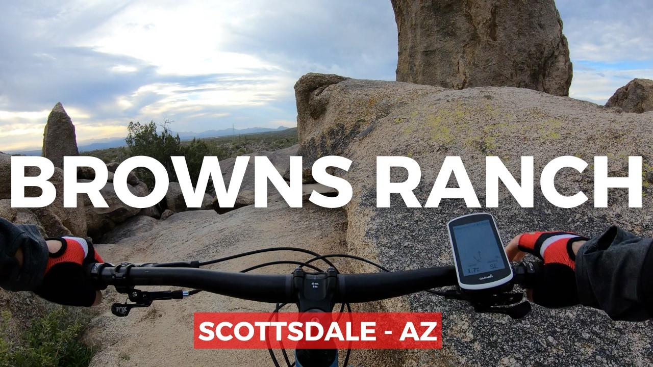 Browns Ranch MTB | Granite Mtn | Hawknest | Scottsdale AZ | 4K | Pivot Trail429 | XC MTB