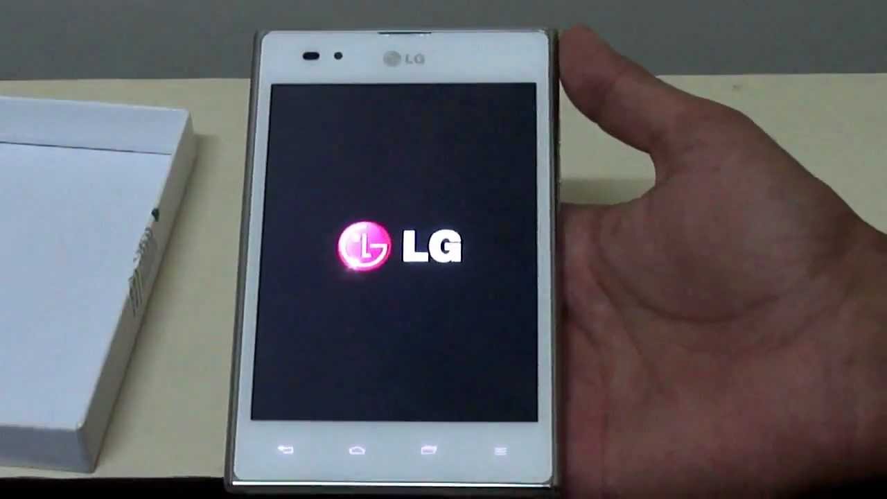 LG Optimus Vu P895 Unboxing
