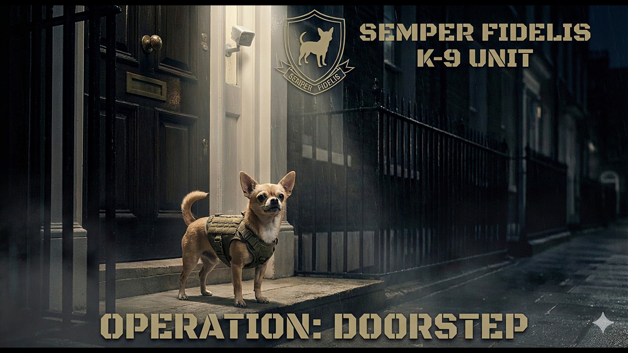 The Dog Who Thinks He’s the Home Security System