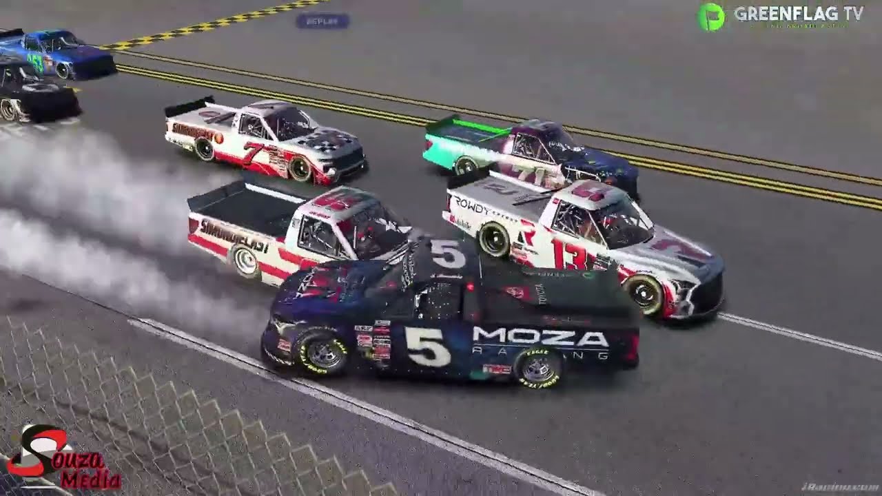 Подборка аварий GFTV iRacing 2025, 14-я неделя.