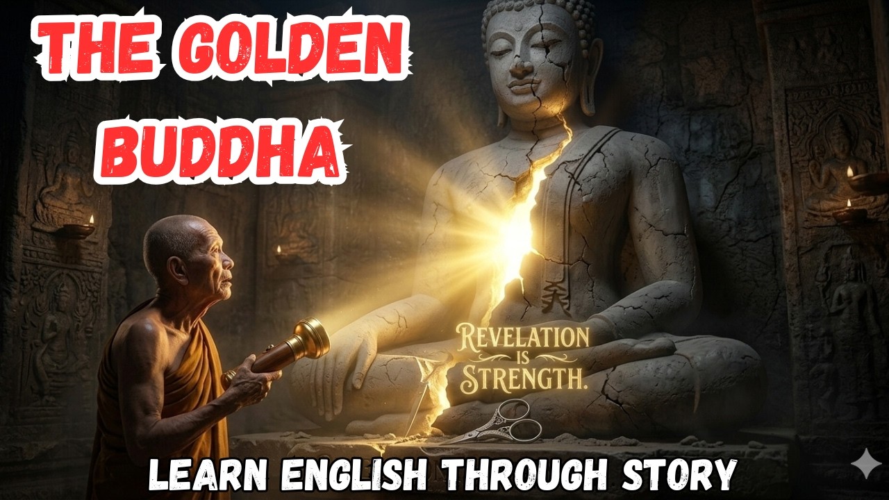 Learn English Through Story ⭐️ The Golden Buddha || Uncover Your Potential || Graded Reader