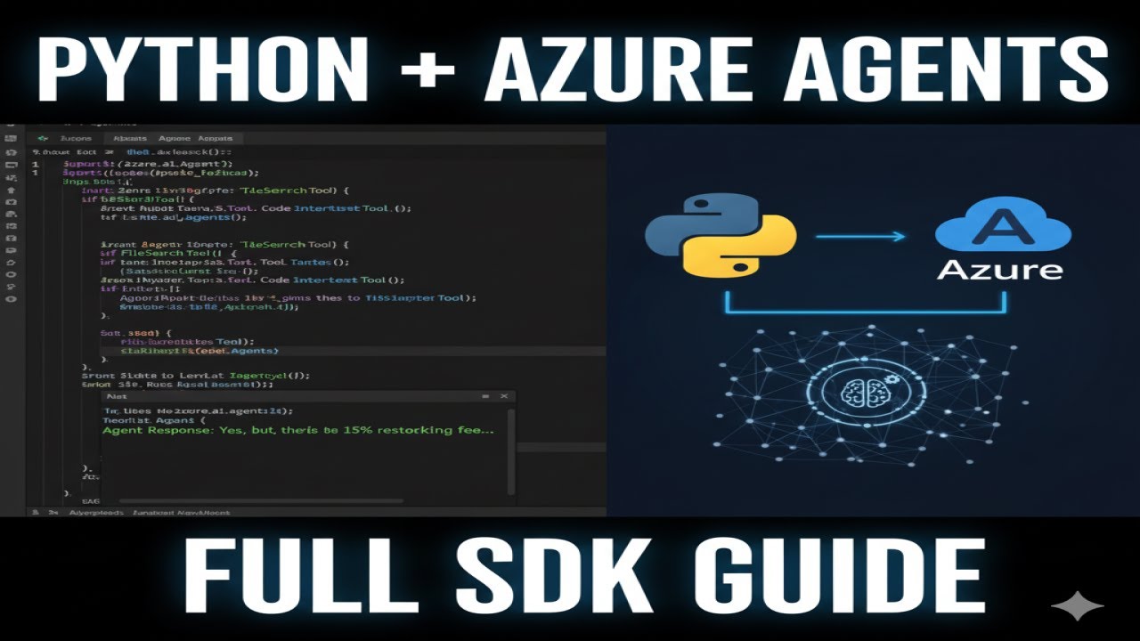 Build Custom AI Agents using Python & Azure SDK (Complete Guide) Part 2