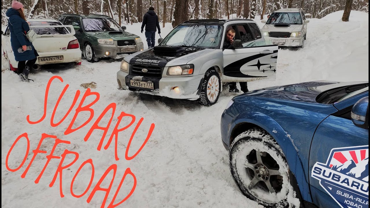 Клубный выезд на природу SUBARU CLUB ЮВАО / оффроад / шашлыки / I`m subarist /  29.01.22