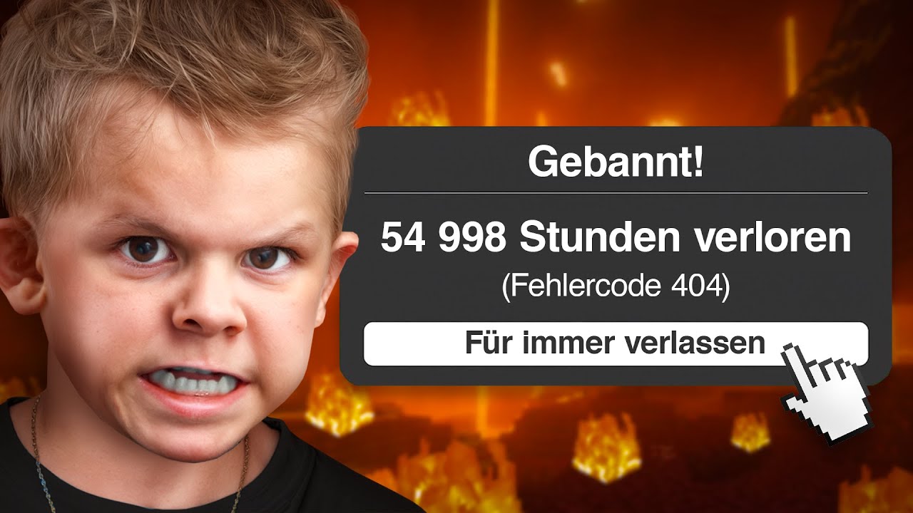 Marlon ist FÜR IMMER gebannt...