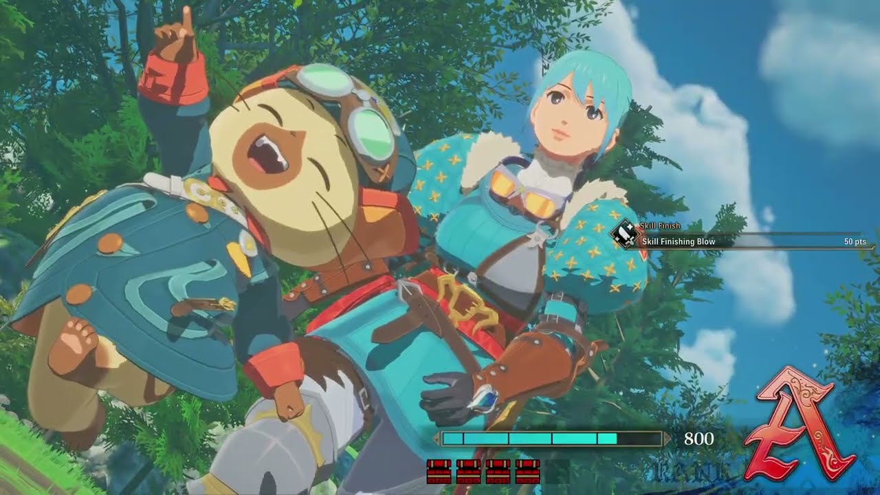 Defeating Anjanath - Monster Hunter Stories 3 Demo