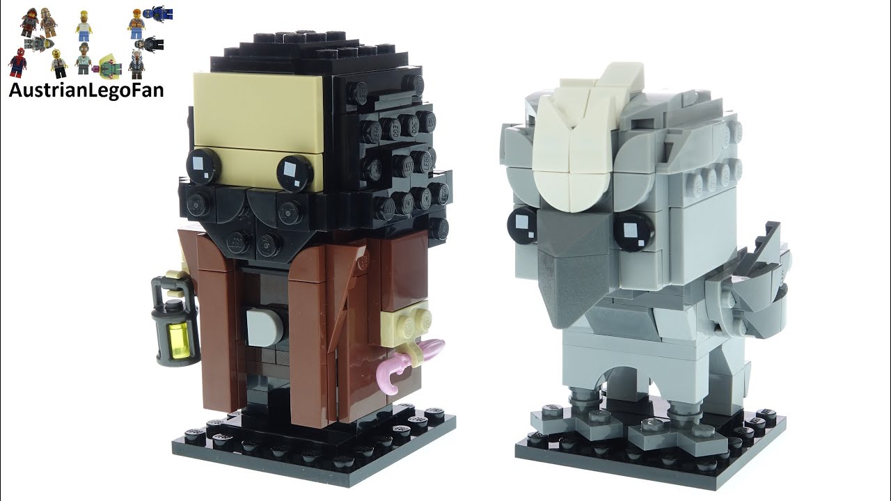 LEGO Brickheads 40412 Hagrid & Buckbeak Speed Build