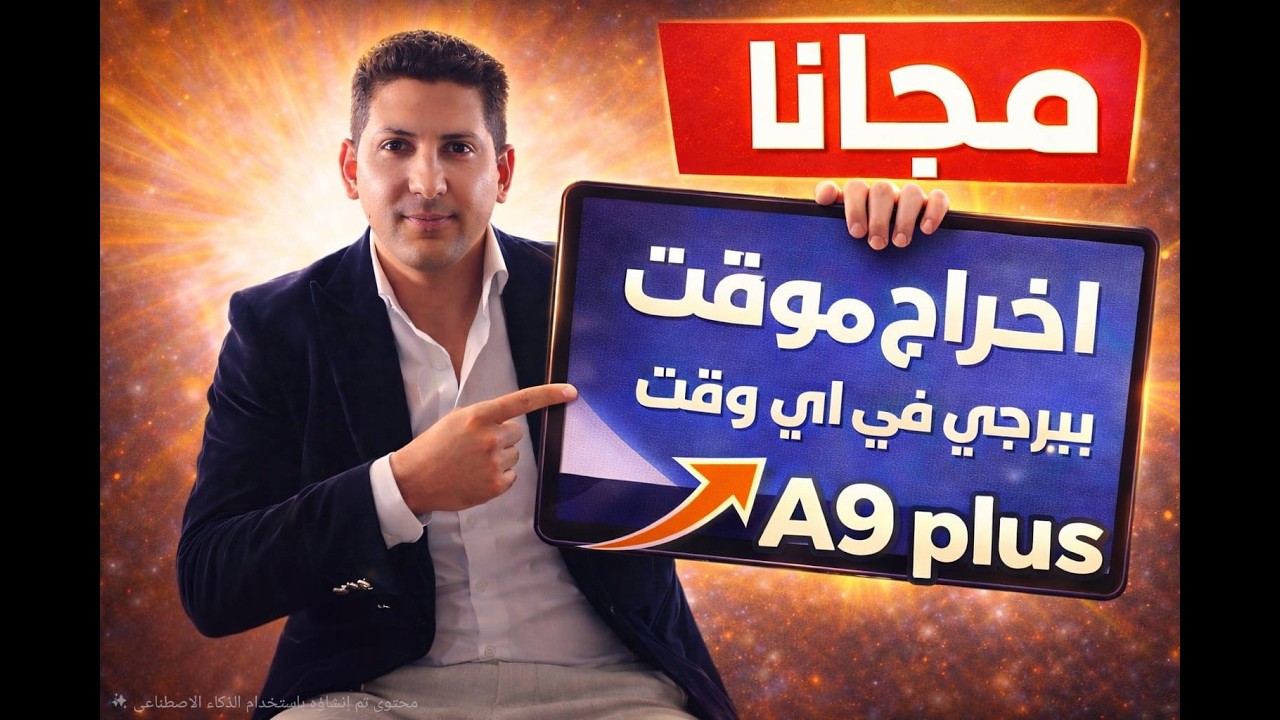 طريقه تهكير تابلت المدرسة A9+ plus (مجانا) بعد التحديث الجديد 2026 تهكير مؤقت تابلت الثانوية