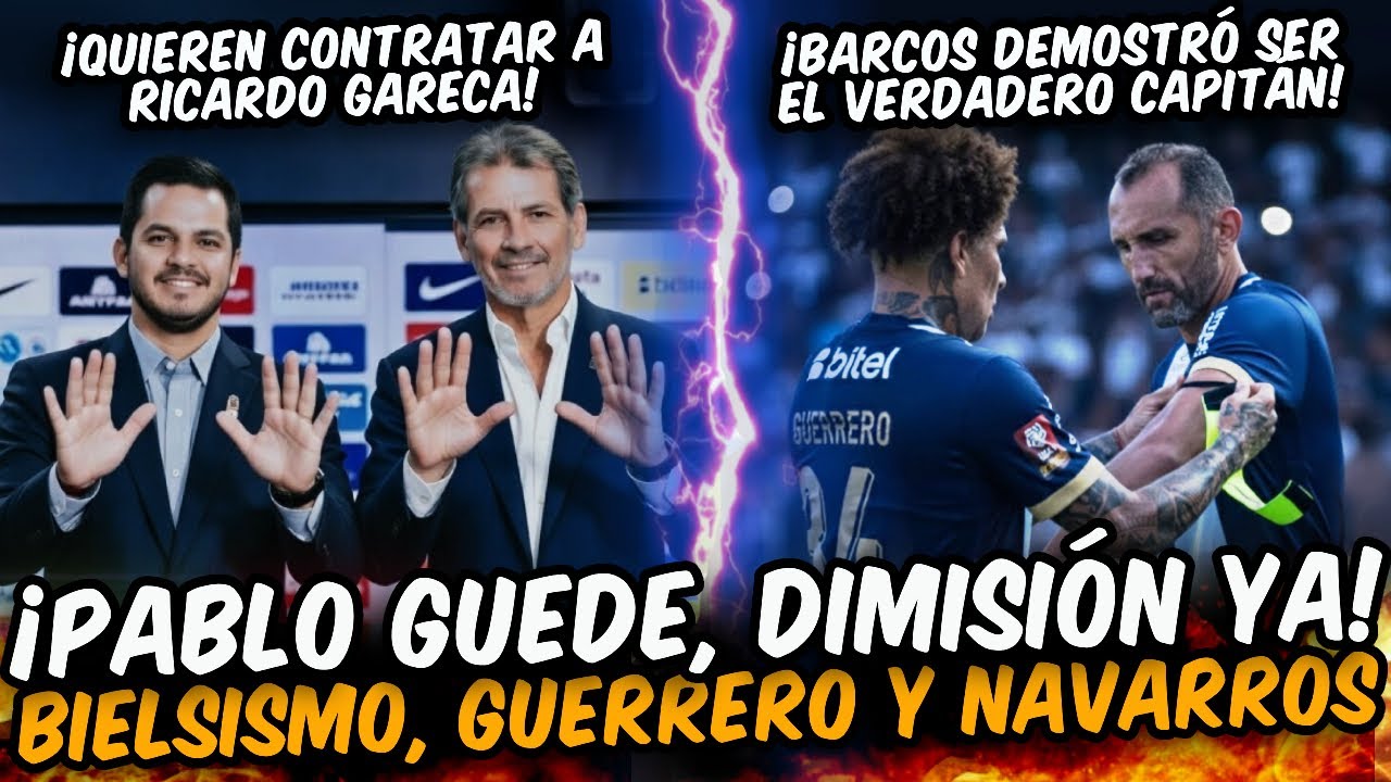Pablo Guede, Dimisión ya! | Hernán Barcos era el verdadero capitán