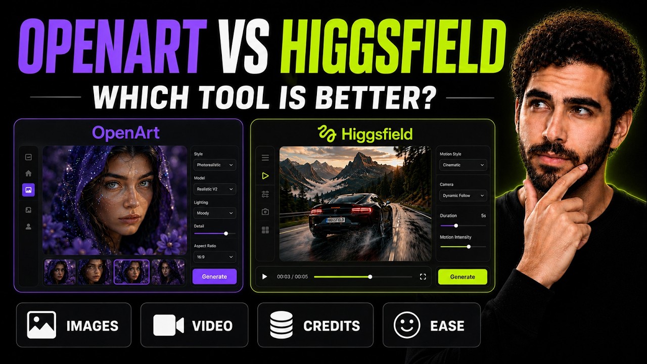 OpenArt vs Higgsfield: Which AI Tool Is Worth Paying For?
