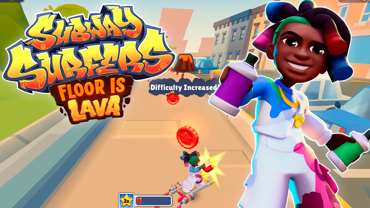 Subway Surfers Floor is lava: No Floor Challenge in WASHINGTON D.C. 2025