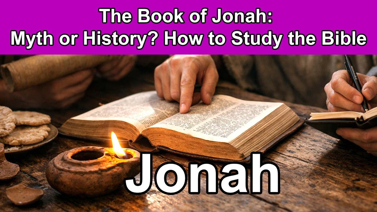 The Book of Jonah : Myth or History? How to Correctly Study the Bible and Prove What You Believe 📖🐟