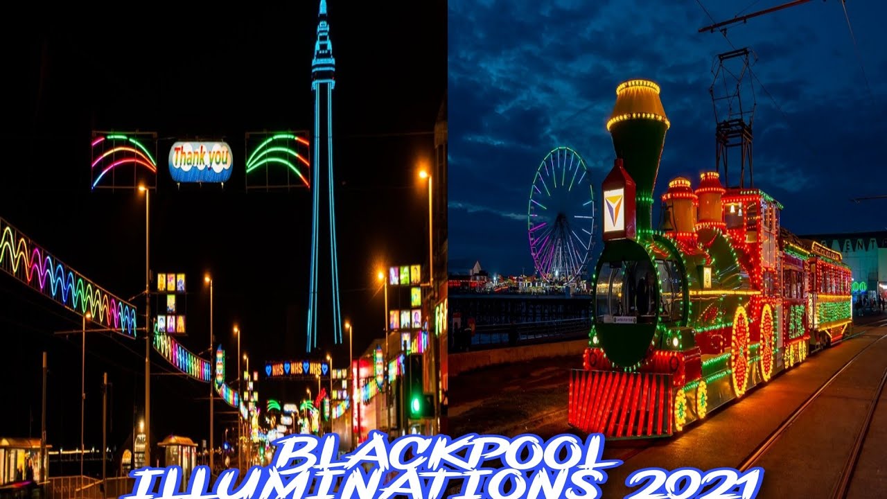 Blackpool Illuminations 2021 Vlog | Promenade Lights Tour