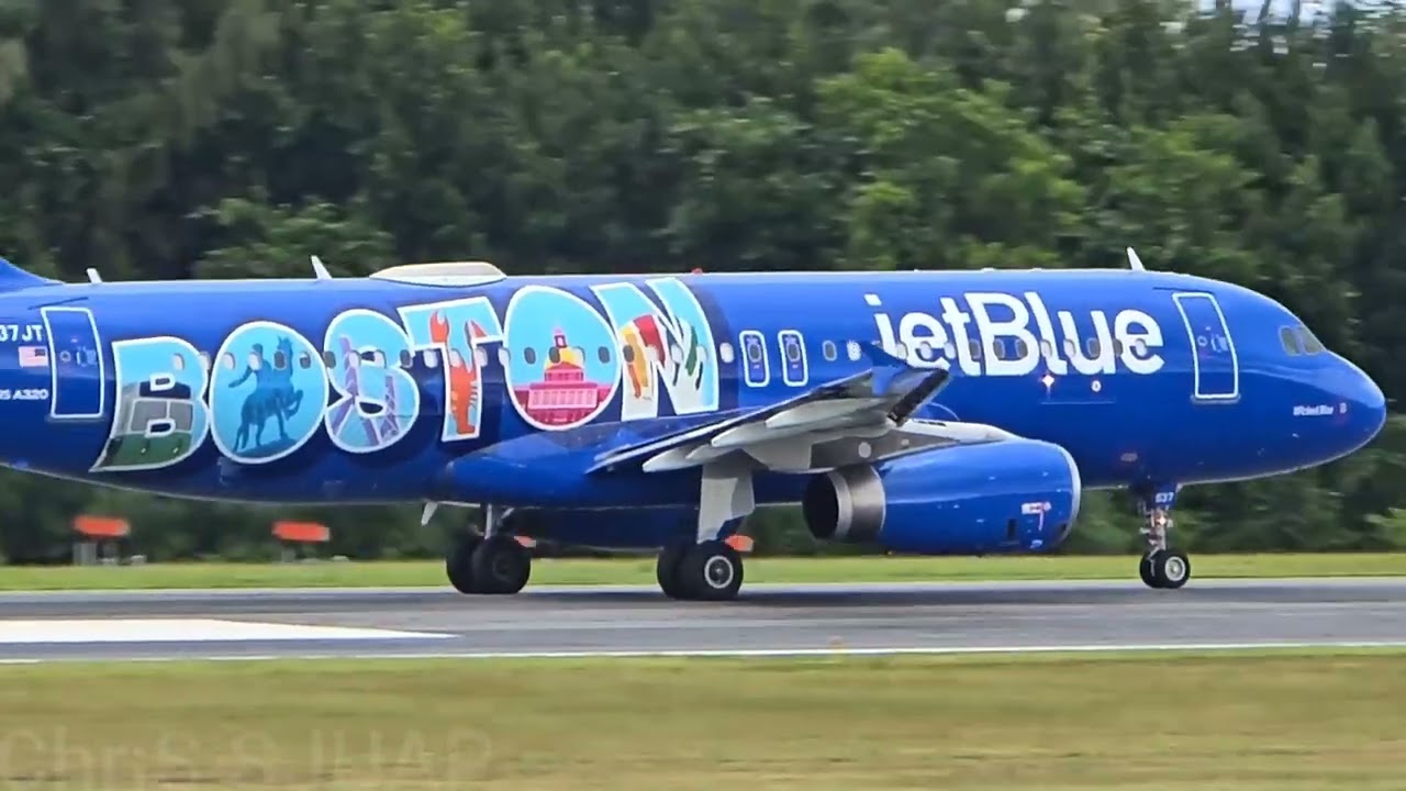 Jetblue Airways "Boston Love" / Airbus A320-232 / N537JT   Puerto Rico"TJSJ/SJU"   Take Off