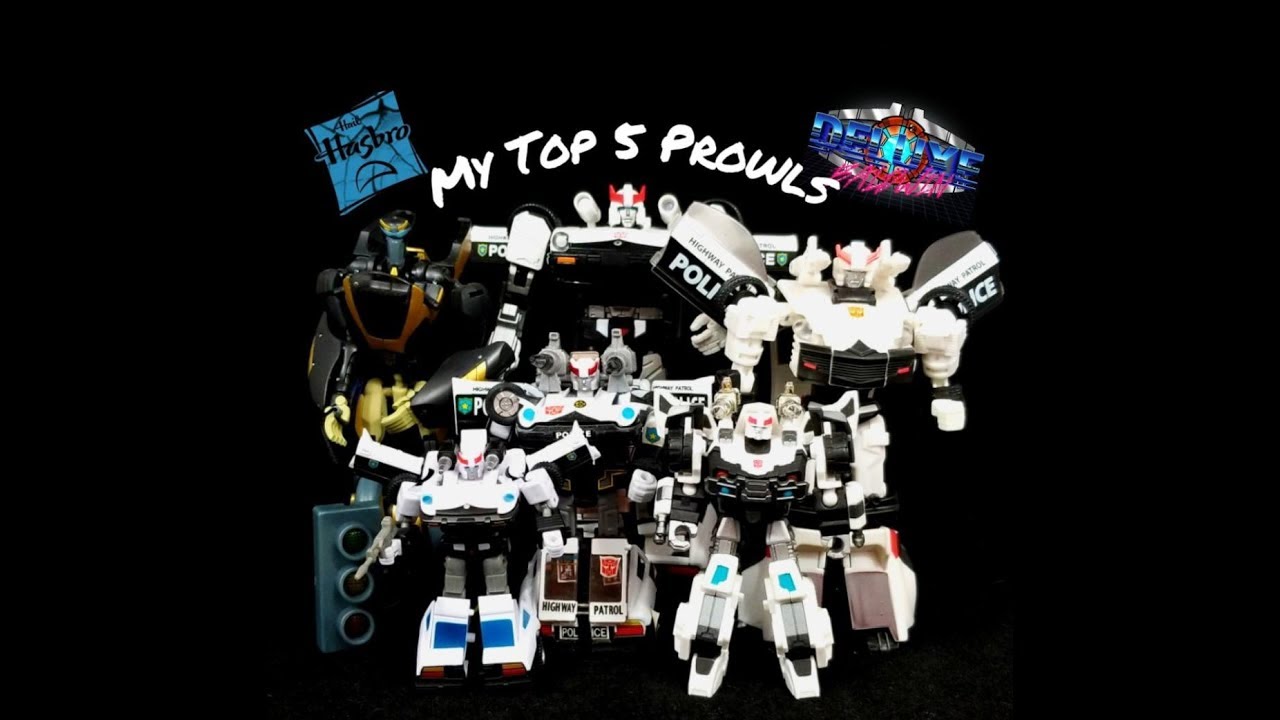 My Top 5 Transformer Toy Figures: Spotlight is Prowl!!