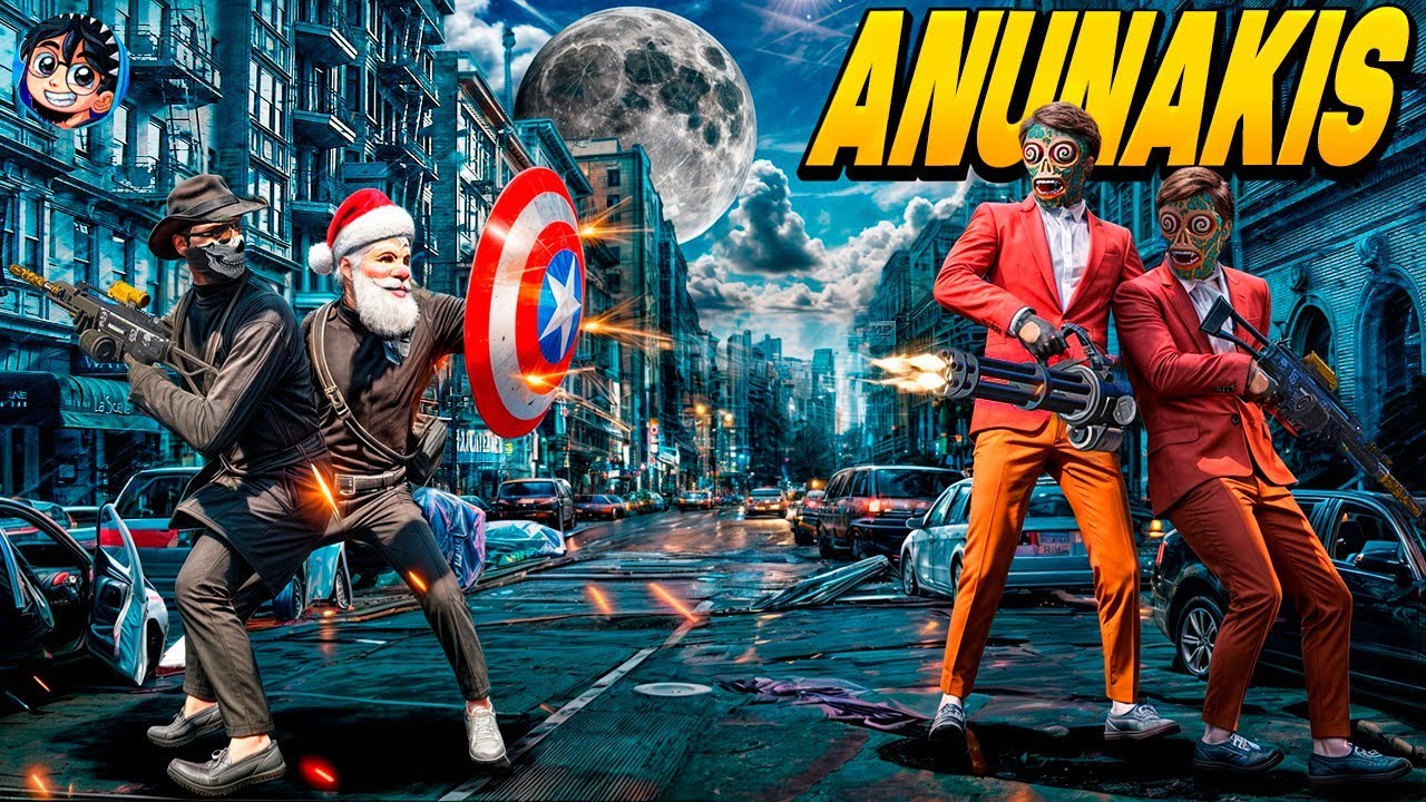 LOS ANUNNAKIS REGRESAN A CONQUISTAR la CITY😱Gta