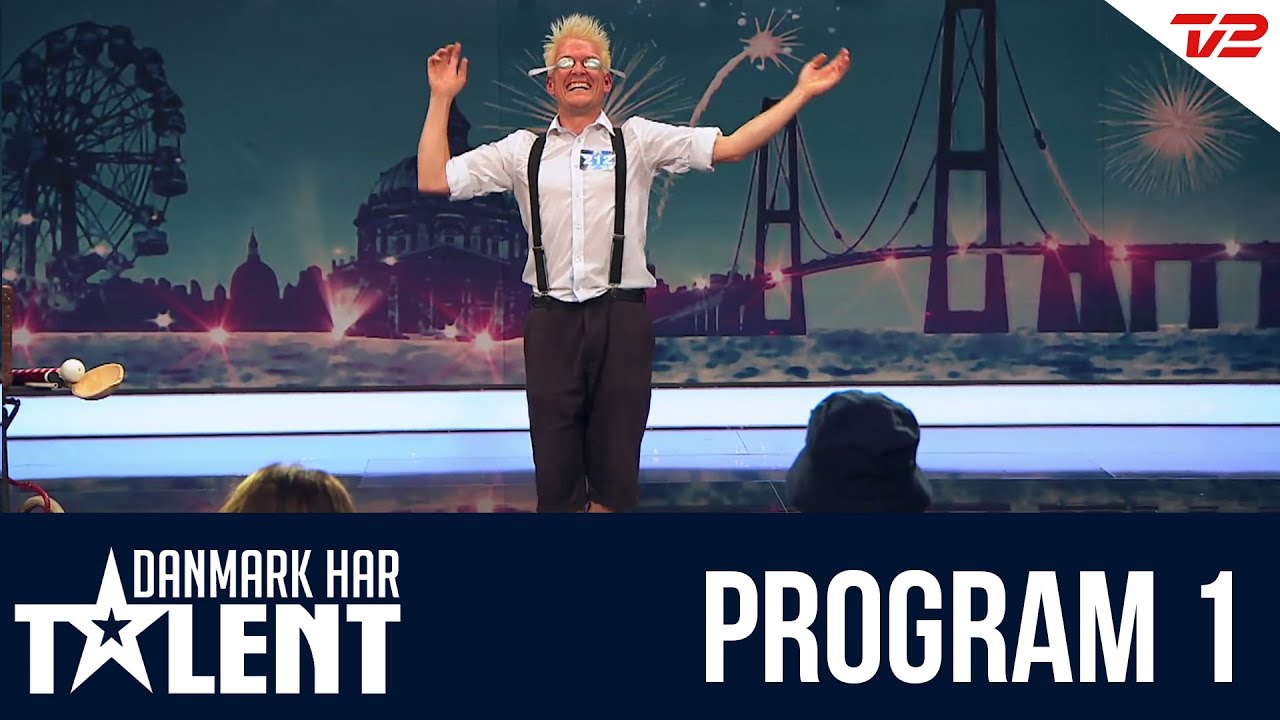 Multigøgleren Kasper Jensen - Danmark har talent - Program 1